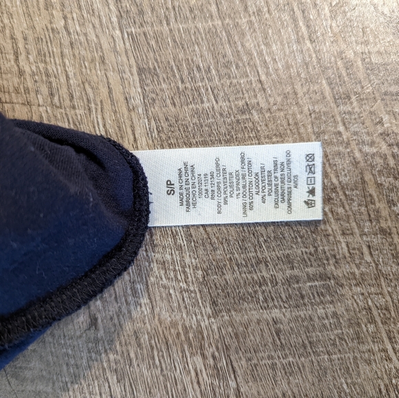 Dynamite Navy Lace Bodycon Dress - Small - Picture 4 of 4